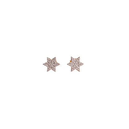 Mini Diamond Star Studs