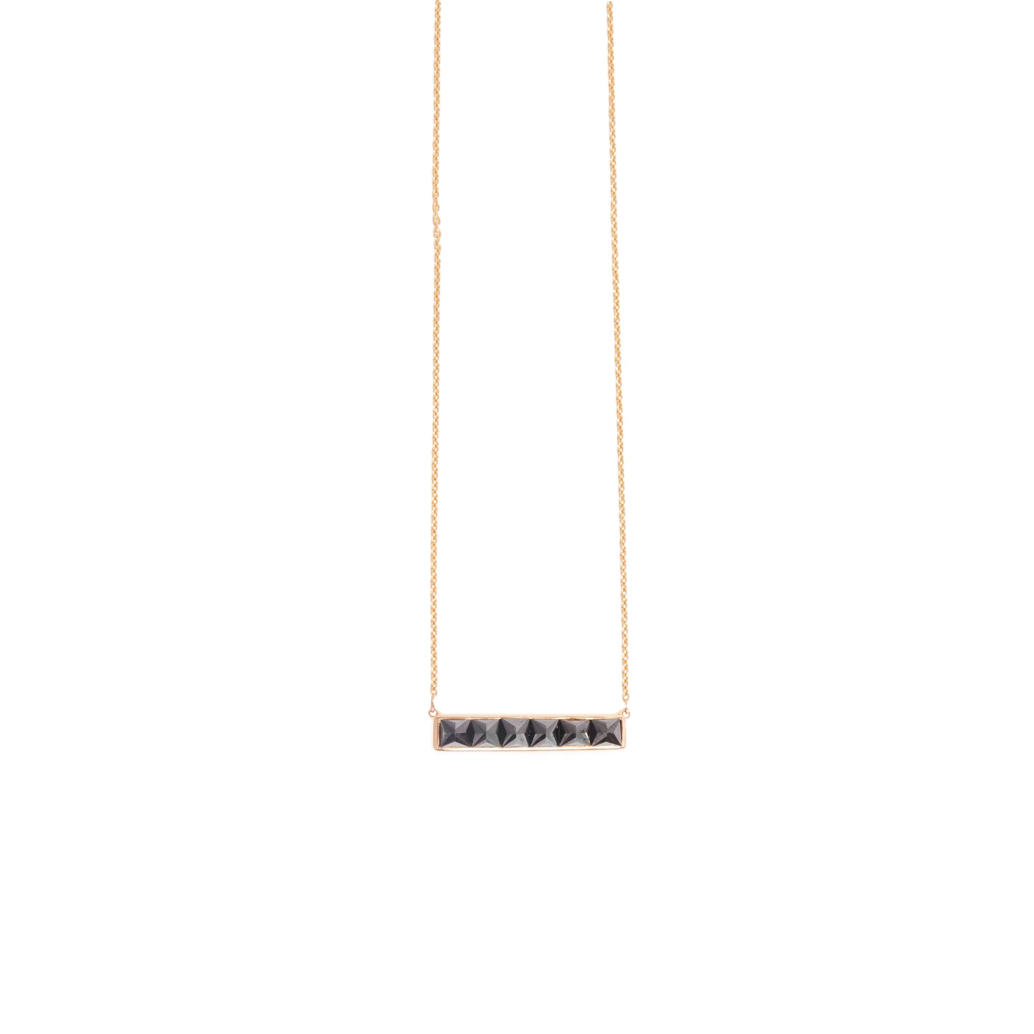 Black Diamond Reverse Unity Bar Pendant