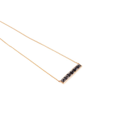 Black Diamond Reverse Unity Bar Pendant